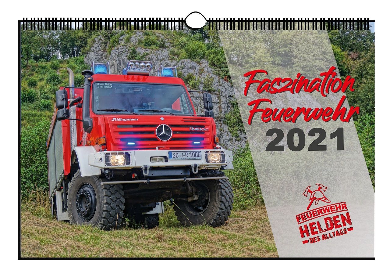 FEUERWEHRKALENDER FASZINATION FEUERWEHR 2021 - Kalender & Adventskalender - Helpi-Shop - Der 