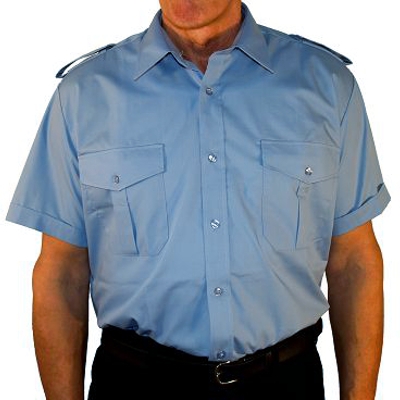 halbarm Feuerwehr Diensthemd Uniformhemd dunkelblau 