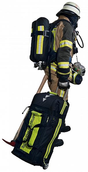 rescue-tec Transporttasche Feuerwehr, mit Trolley-Funkt
