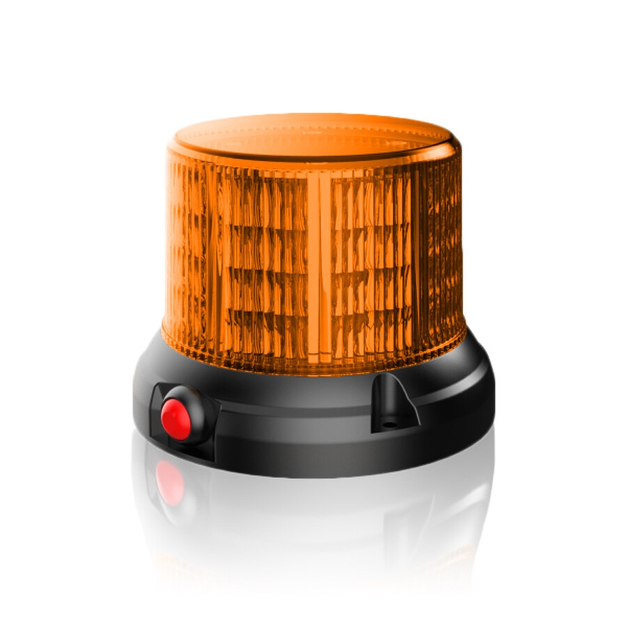 Kennleuchte LED UVV-Titan-8092 orange LED Magnet flach Blinkleuchte